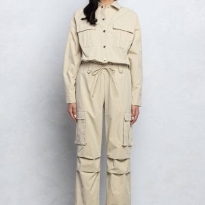 No Vacancy - Loose fit parachute jumpsuit