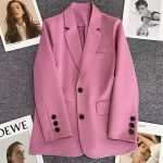 Solid Color Minimalist Stylish Versatile Blazer