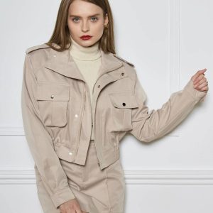 Frime - Cargo style cropped jacket - 2487