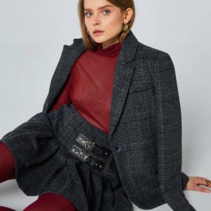 Frime - Chunky tartan blazer - 3105
