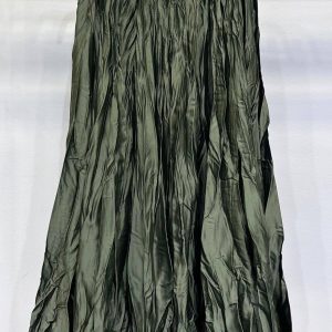 MILIO MILANO - CRINKLE MAXI SKIRT (31034/111005/11105-ONESIZE)
