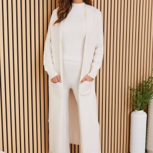 MILIO MILANO - MID LENGTH KNIT CARDIGAN (330127)