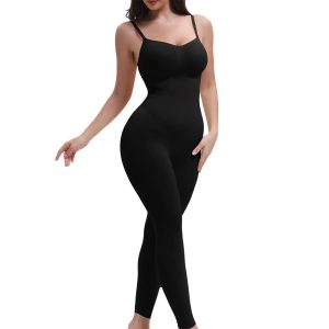 SHAPERX Full Body Bodysuit Tummy Control Shapewear